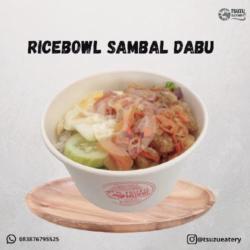 Ricebowl Sambel Dabu Dabu