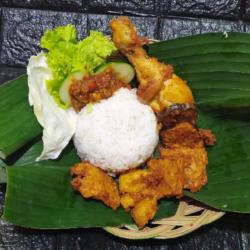 Nasi Ayam Penyet / Geprek Sambal Matah