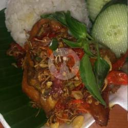 Nasi Ayam Sambel Goreng Ala Pak Ugik  (dada)