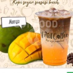 Ice Fruit Mangga Milk (no Coffe)