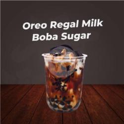 Oreo Regal Milk Boba Sugar