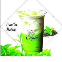 Cuple Drink Greentea Machiato