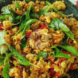 Tempe Penyet Sambal Kemangi