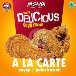 Ayam Crispy/fried Chicken Yasaka (sayap/paha Bawah)