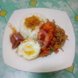 Nasi Rames Telur Ceplok