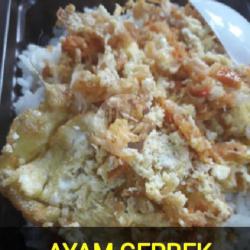 Ayam Geprek Mozarella Telur Ayam