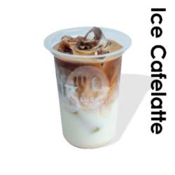 Ice Cafe Latte Hazelnut / Kopi Susu Hazelnut