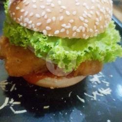 Chiken Cheese Burger Single