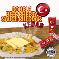 Double Beef Cheesy Saus Cheddar Large