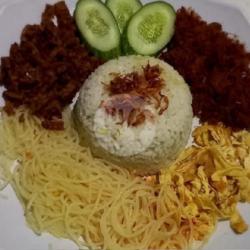 Nasi Uduk   Abon