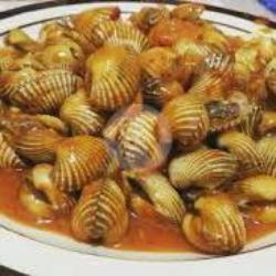 Kerang Saus Tiram   Nasi    Teh Es