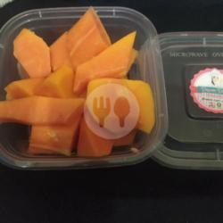 Buah Potong Pepaya Segar 350 Ml