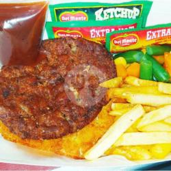 Beef Sapi   Chiken Crispy Steak