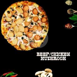 Pizza Beef Mushroom