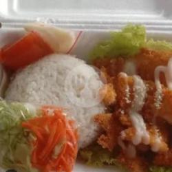 Nasi Chicken Katsu