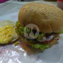 Burger Premium Daging Telur