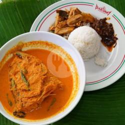 Nasi Kepala Ikan Kakap Gulai