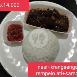 Nasi Krengsengan Rempelo Ati