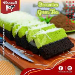 Brosuli Dark Choco Pandan Topping Keju