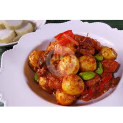 Sambal Kentang Telur Puyuh