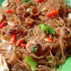 Bihun Goreng Seafood Cumi Asin