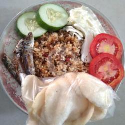 Nasi Goreng Tiwol Ikan Asin