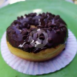 Donat Kampung Toping Coklat Chip