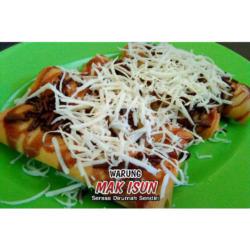 Pisang Gulung Coklat Keju