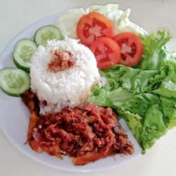 Nasi Ayam Gebuk Penyet