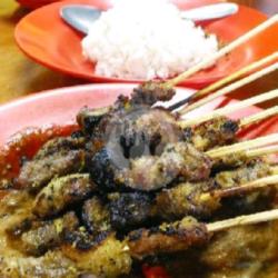 Sate Daging Kelapa   Nasi