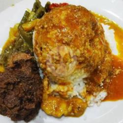 Nasi Padang Rendang Sapi