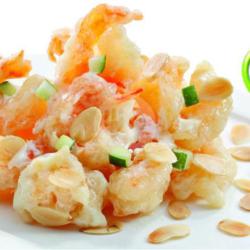 Udang Kupas Goreng Almond Mayonaise (small)