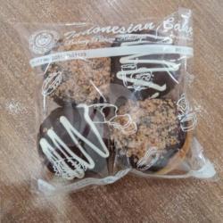 Donat Coklat Dan Kacang Mini