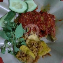 Nasi Ayam  Geprek Balado