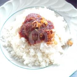 Nasi Putih   Telur Itik