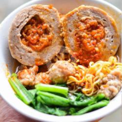 Mie Bakso Pedas Ukuran Besar