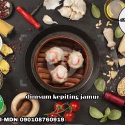 Dimsum Kepiting Jamur Isi 3pcs (kukus)