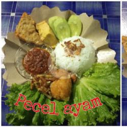 Pecel Ayam   Nasi