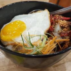 Rice Bowl Szechuan Chicken   Telur