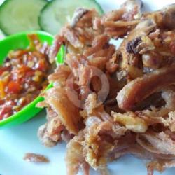 Ayam Goreng Dada Remuk Sambal Korek