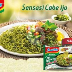 Indomie Goreng Cabe Hijau   Telor