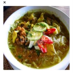 Nasi Soto Ayam Lamongan Tahu Tempe Kremes