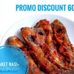 Paket Nasi Lele Balado