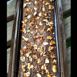 Brownies Toping Mete Caramel