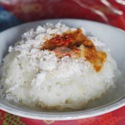 Ketan Sambal Kacang Manis Pedas