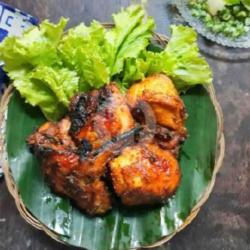 Ayam Bakar Setengah Ekor Paha   Dada (tanpa Nasi)