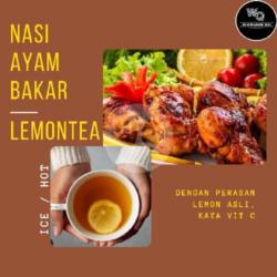 Nasi Ayam Bakar   Lemon Tea