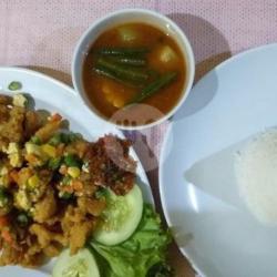 Nasi Cumi Telor Asin