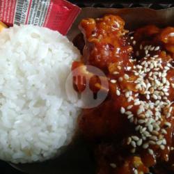 Paket Chicken Pop Barbeque Hot Spicy