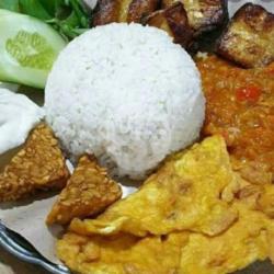 Nasi Penyet Telur Ceplok/dadar